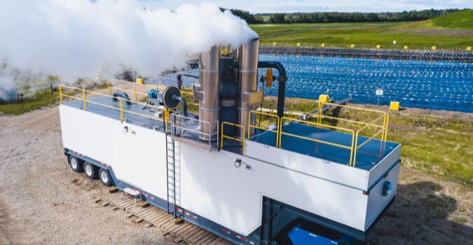 smokes coming out of skagen water disposal unit